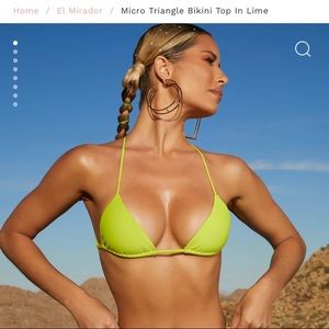 Oh Polly Lime Bikini Set